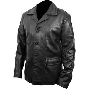 NWOT Perry Ellis Leather Jacket Size L